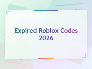 Expired Roblox Codes 2026 – Full List of Past Promo Codes