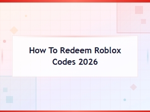 How to Redeem Roblox Codes 2026 – Full Guide & Promo Code List
