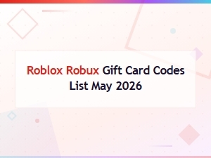 Free Roblox Robux Gift Card Codes List May 2026 – Updated Daily